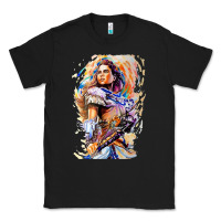 Black ALOY - HORIZON FORBIDDEN WEST Classic Tee - linhVisuals
