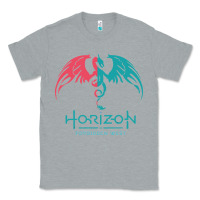 Heather Grey HORIZON FORBIDDEN WEST Classic Tee - linhVisuals