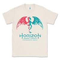 Natural HORIZON FORBIDDEN WEST Classic Tee - linhVisuals