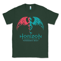 Sports Green HORIZON FORBIDDEN WEST Classic Tee - linhVisuals