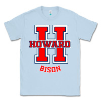 Dusty Blue howard 1867 university Classic Tee - linhVisuals