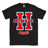 Black howard 1867 university Classic Tee - linhVisuals