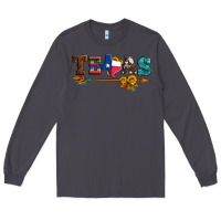 Smoke texas with arrow and sunflowers Long Sleeve Tee - Artiststas