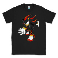 Black Shadow The Hedgehog Classic Tee - linhVisuals