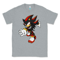 Heather Grey Shadow The Hedgehog Classic Tee - linhVisuals