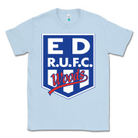 Dusty Blue eastwood rugby Classic Tee - linhVisuals