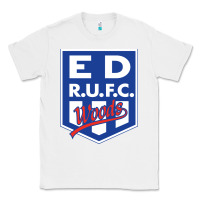 White eastwood rugby Classic Tee - linhVisuals