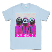 Dusty Blue spoky squids games Classic Tee - linhVisuals