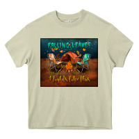 Mossy falling leaves and nights like this mouse pad Heavy Core Tee - BundleAndBundleShop
