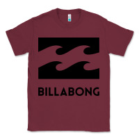 Burgundy billabong Classic Tee - linhVisuals