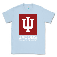 Dusty Blue jacobs, school of music Classic Tee - linhVisuals
