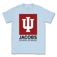 Dusty Blue jacobs, school of music Classic Tee - linhVisuals