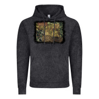 Vintage Black camouflage leopard background Vintage Hoodie - BarkalooDesign