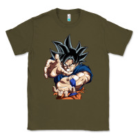 Army Green goku utra instinct Classic Tee - linhVisuals