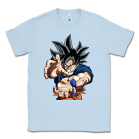 Dusty Blue goku utra instinct Classic Tee - linhVisuals