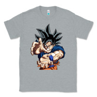 Heather Grey goku utra instinct Classic Tee - linhVisuals