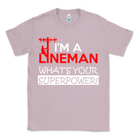 Lilac im a lineman whats your superpower Classic Tee - linhVisuals