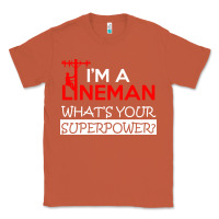 Copper im a lineman whats your superpower Classic Tee - linhVisuals