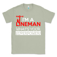 Matcha im a lineman whats your superpower Classic Tee - linhVisuals