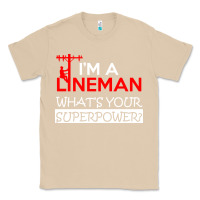 Mushroom im a lineman whats your superpower Classic Tee - linhVisuals
