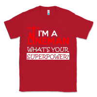 Red im a lineman whats your superpower Classic Tee - linhVisuals