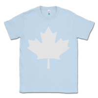 Dusty Blue canada maple Classic Tee - linhVisuals
