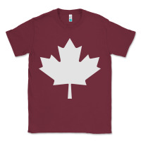 Burgundy canada maple Classic Tee - linhVisuals