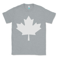 Heather Grey canada maple Classic Tee - linhVisuals