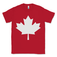Red canada maple Classic Tee - linhVisuals