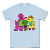Dusty Blue barney legendary Classic Tee - linhVisuals