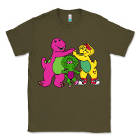 Army Green barney legendary Classic Tee - linhVisuals
