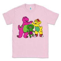 Bubblegum Pink barney legendary Classic Tee - linhVisuals