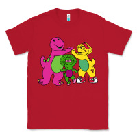 Red barney legendary Classic Tee - linhVisuals