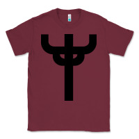 Burgundy red-judas-priest cross Classic Tee - linhVisuals