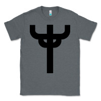 Charcoal Heather red-judas-priest cross Classic Tee - linhVisuals