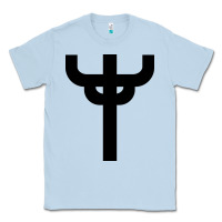 Dusty Blue red-judas-priest cross Classic Tee - linhVisuals