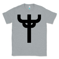 Heather Grey red-judas-priest cross Classic Tee - linhVisuals