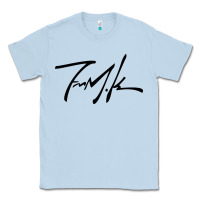 Dusty Blue Kendrick lamar sign black Classic Tee - linhVisuals