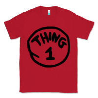 Red thing 1 thing 2 buddies lover Classic Tee - linhVisuals