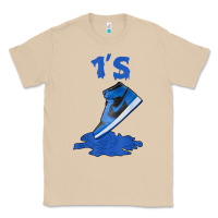 Mushroom 1 retro high og dark marina blue tee shoes dripping got em t shirt Classic Tee - linhVisuals
