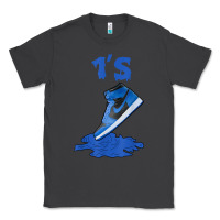 Smoke 1 retro high og dark marina blue tee shoes dripping got em t shirt Classic Tee - linhVisuals