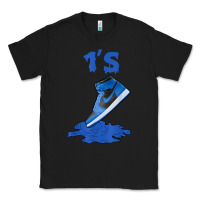Black 1 retro high og dark marina blue tee shoes dripping got em t shirt Classic Tee - linhVisuals