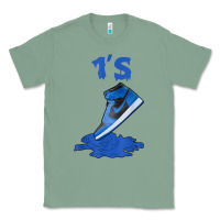 Sage 1 retro high og dark marina blue tee shoes dripping got em t shirt Classic Tee - linhVisuals