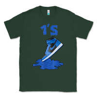 Sports Green 1 retro high og dark marina blue tee shoes dripping got em t shirt Classic Tee - linhVisuals