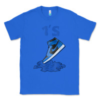 True Royal 1 retro high og dark marina blue tee shoes dripping got em t shirt Classic Tee - linhVisuals
