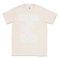 Natural kill yourself classic foamy the squirrel Classic Tee - linhVisuals