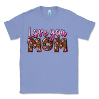 Colony Blue love you mom Classic Tee - FaDigitalArtStudio