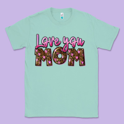 Love You Mom Classic Tee Designed By Fadigitalartstudio