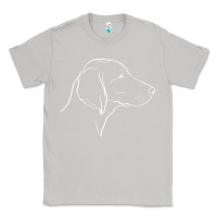 Moon Dust weimaraner t  shirt weimaraner dog line art Classic Tee - linhVisuals