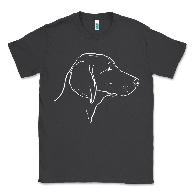 Weimaraner T  Shirt Weimaraner Dog Line Art Classic Tee by linhVisuals | Teevron